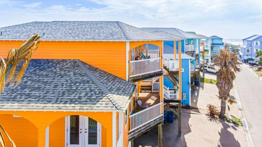 7 Bedroom Home Steps To The Beach With 4 Patios And Pool! Sleeps 20 Port Aransas Luaran gambar