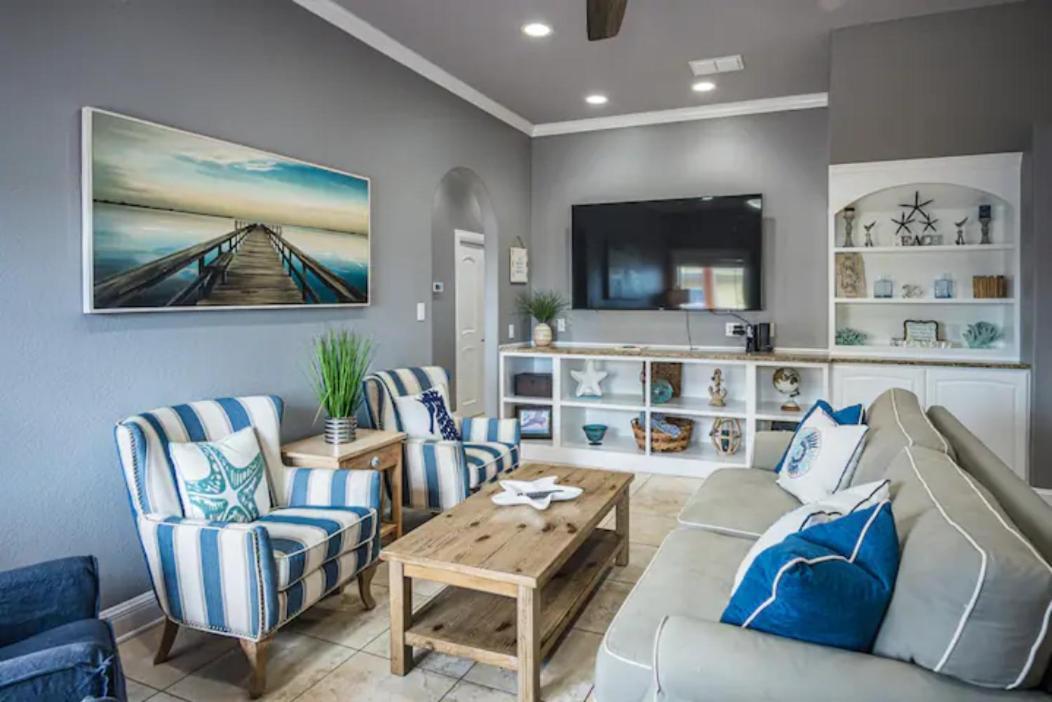 7 Bedroom Home Steps To The Beach With 4 Patios And Pool! Sleeps 20 Port Aransas Luaran gambar